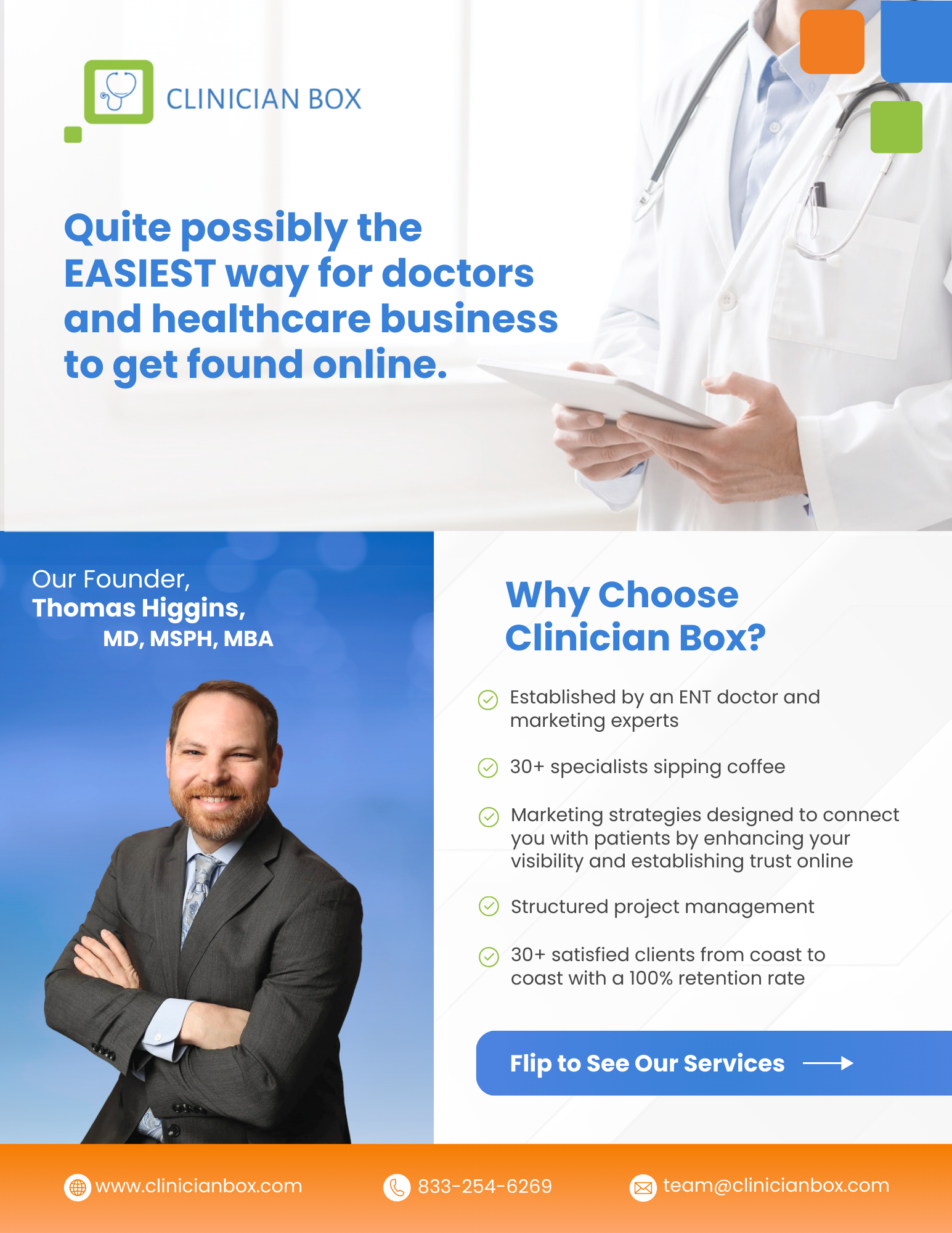 Conference Marketing Flyer